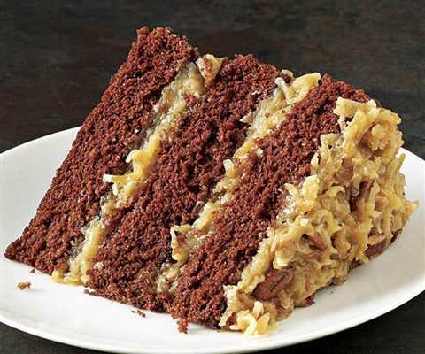 German Chocolate Cake 4/4lb