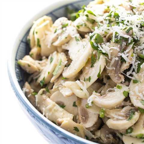 Daves Button Mushroom Salad 5lb