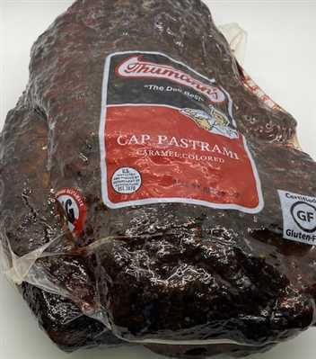 Thumann Cap Pastrami
