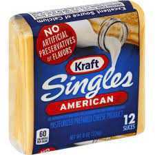 Kraft 8oz Singles Cheese 12/10.7oz