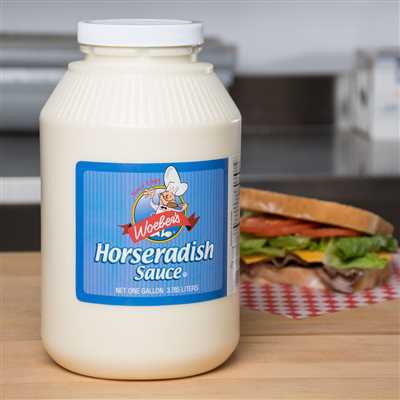 Horseradish Sauce Conway Gallon