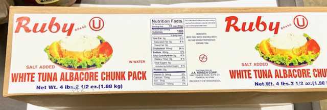 Chunk White Tuna 6/66.5 oz