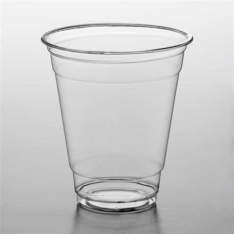 PET Clear Cup Plastic 12oz 1000ct