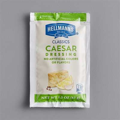 HELLMANNS P/C CEASAR PACKETS 102/1.5OZ