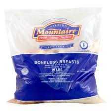 Chicken Breast  Mountaire Blue 10lb Bag