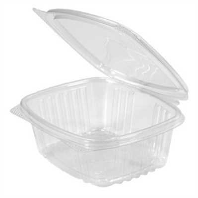 12oz Clear Deli Hinged Container 200ct