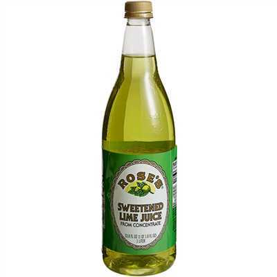 Juice Roses Sweetened Lime 34 oz