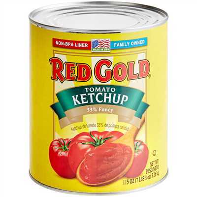 Ketchup 6#10 Red Gold