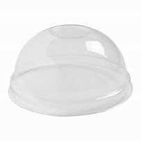Choice 6-12oz Clear Dome Lid 1000ct