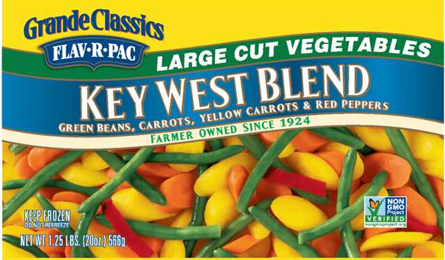Key West Blend Veggies 6/4lb