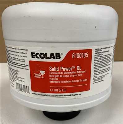 EcoLab Detergent Solid Mach Power 4/9LB