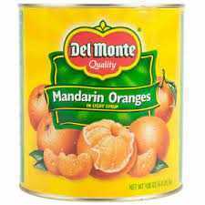 Mandarine Oranges 6/#10