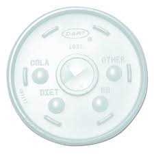 Lid Foam Cup Slotted 16oz 1000ct