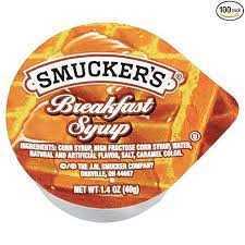 Smucker PC Pancake Syrup Cup 100/1.4oz