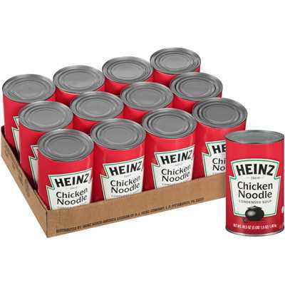 Heinz Chicken Noodle 12#5 Cans