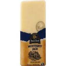 Monteray Jack Cheese Loaf Print 10lb avg