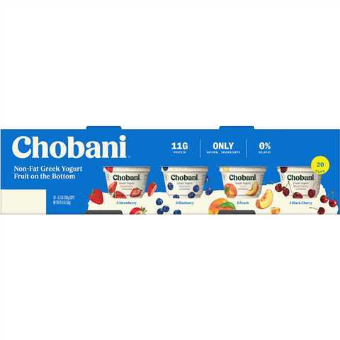 Chobani Yogurt  Vanilla 12/5.3oz