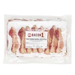 HORMEL18/22 FULLY COOKED BACON 288CT