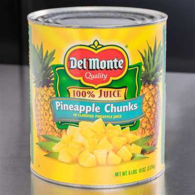 Pineapple Chunks PIJ 1/#10 Can