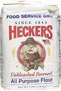 HECKERS All Purpose Unbleached Flour 2/25LB