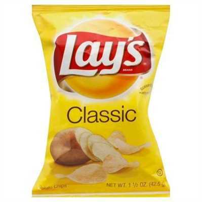 Chips Potato Reg Frito Lay 120/.5oz