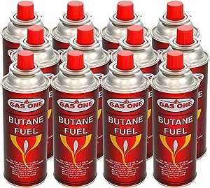 Butane Fuel Canister 8 oz 1/12CT