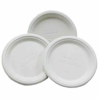 Plate Bio 9" Round White 500CT