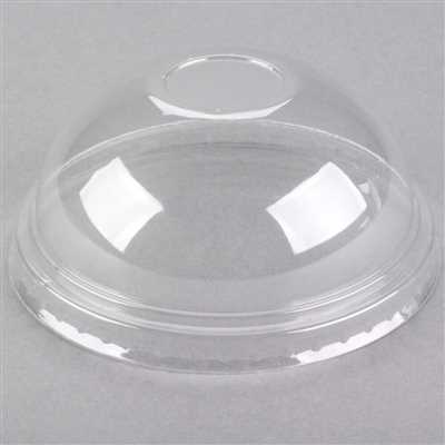 Choice 6oz Clear Dome Lid 1000ct