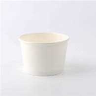 Choice 12oz White Paper Food Cup Ice Cream 1000ct
