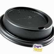 Dome Sip Thru Coffee Lid BLACK Travel 1000CT