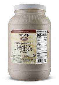 Kens Peppercorn Parm Dressing 4/1 Gal