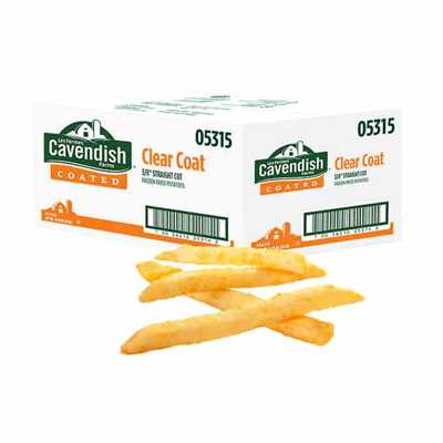 Fries 3/8 Coated Ovenable Cavendish 6/4.5LB 5301