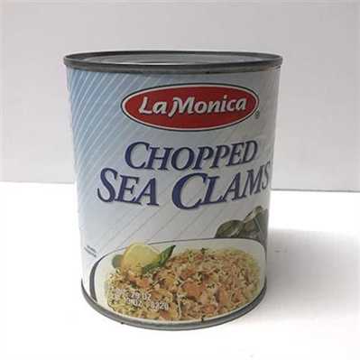 Clams Chopped Sea IQF La Monica 2/5LB