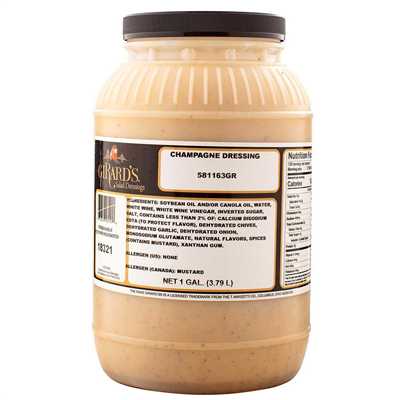Girards Champagne Dressing 2/1Gal
