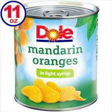 Mandarine Oranges 24/11oz