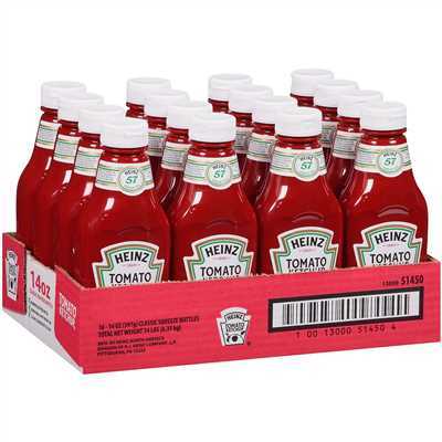 Heinz Squeeze Ketchup 16/14oz USD