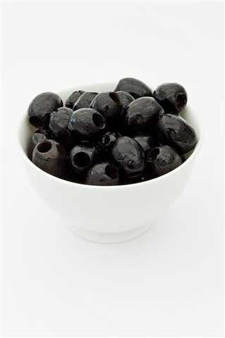 Med Black Pitted Olives 1/#10can