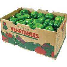 Peppers Medium Green 22LB
