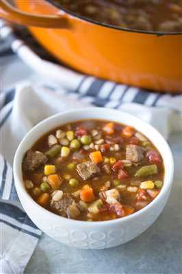 Chef Francisco Veg. Beef Barley 4/4lb