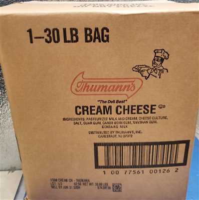 30lb Bulk Cream Cheese