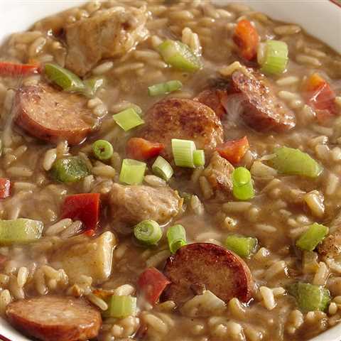 Thumann Chicken Sausage Gumbo Soup
