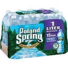 Poland Spring Water 15/1 Liter