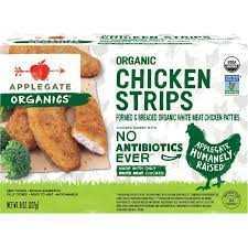 Organic Chicken Strips Applegate 12/8oz