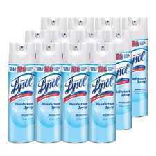 Lysol Disinfectant Spray 12/12oz