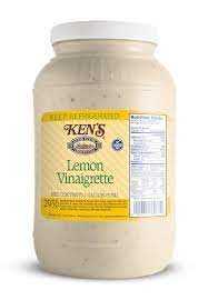 Kens Lemon Vinagrette 2/1Gal