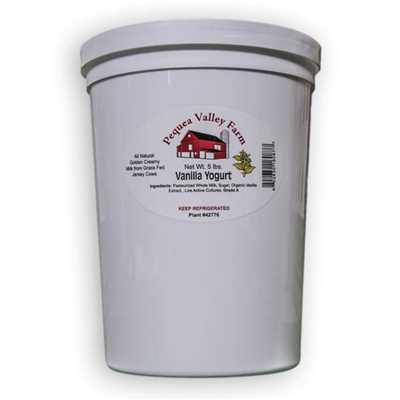 Yogurt Vanilla 5lb