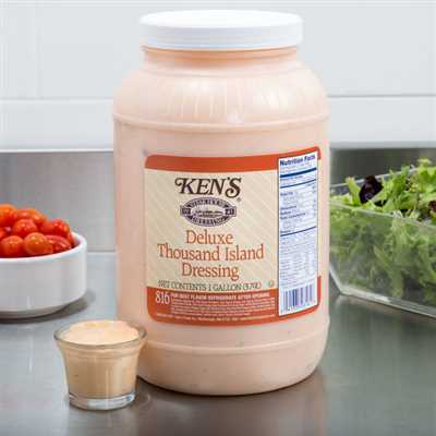 Kens Thousand Island Dressing 1gal