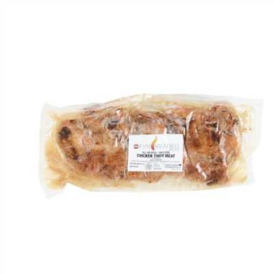 Chicken Thigh Boneless FC Firebraised 1/9lb Avg