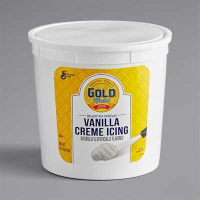 Icing Vanilla RTU 11LB