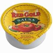 Salsa Cup Red Gold 168/3oz